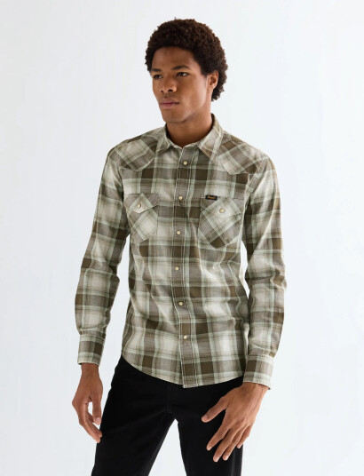 Wrangler Western Shirt   Multi/patterned   L x 00
