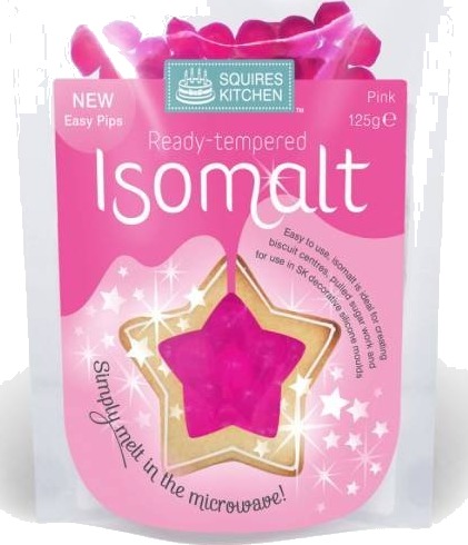 Sk Isomalt Ferdig Temperert Rosa 125g | Slikkepott.No