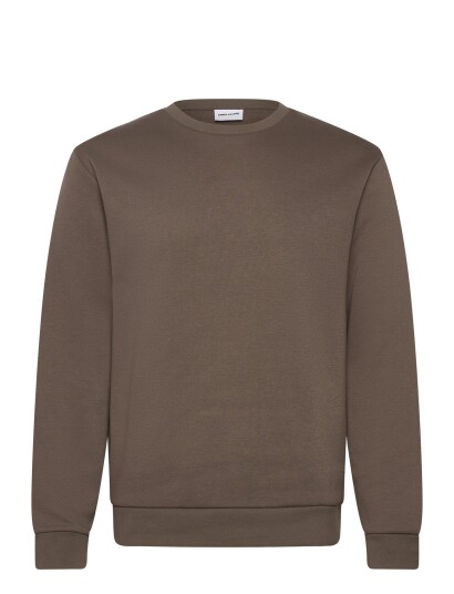 Enkel Studio O Neck Sweatshirt Brown S