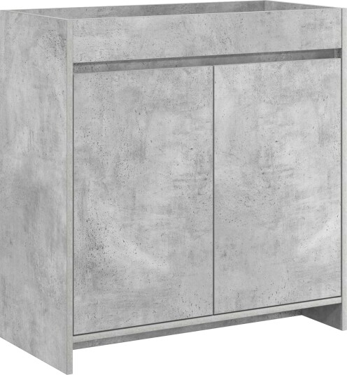 Badskapinet under vask Betonggrå 78,5 x 37,5 x 81 cm Badskapinet under vask Betonggrå 78,5 x 37,5 x 81 cm