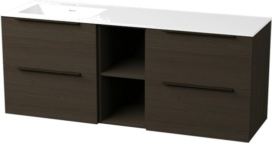 Servantskap FOSSBAD Variant46 B150 for Heldekkende Servant med Venstrekulp 9150200505