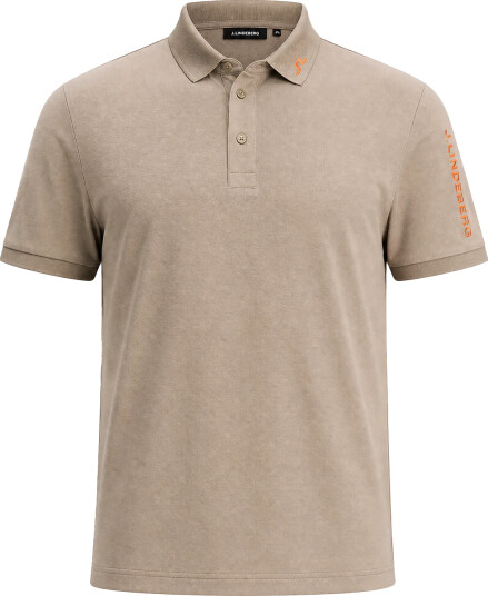 J.LINDEBERG Tour Tech Pique Polo Beige S