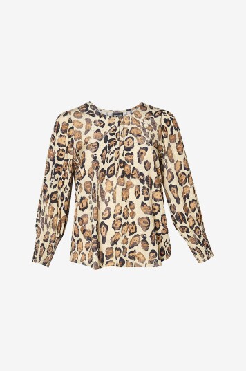 Pont Neuf Bluse pnDalvina Beige Pont Neuf Bluse pnDalvina Beige