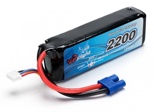 Vapex Li Po Battery 3S 11,1V 2200mAh 30C EC3 Connector