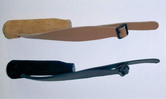 Masters  Leather Handles Svart