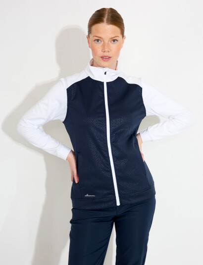 Abacus Lds Kingsbarns Hybrid Jkt - Navy - S