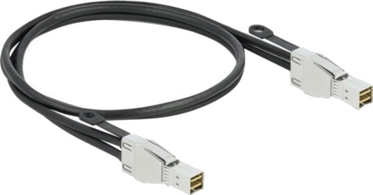 Delock Sas Ekstern Kabel Sas 32Gbit/S Mini Sas Hd Sff 8674 Hann Til Mini Sas Hd Sff 8674 Hann 1 M