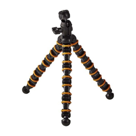 NEDIS TRIPOD MINI 30 CM 2,5 KG SORT/ORANSJE NEDIS TRIPOD MINI 30 CM 2,5 KG SORT/ORANSJE