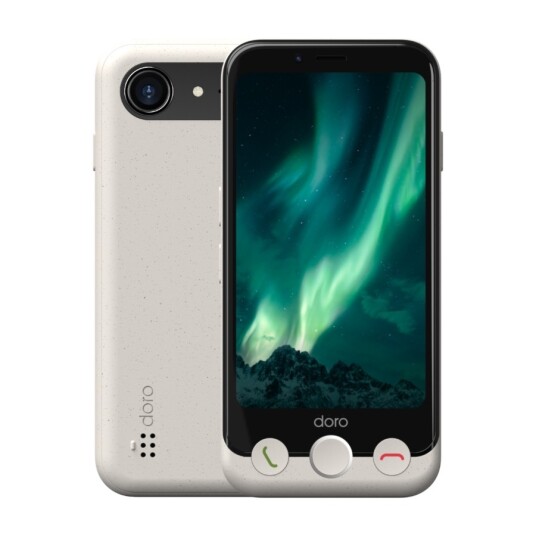Doro Aurora A11 Smarttelefon 4GB RAM 64GB Internminne Nødknapp Bone Doro Aurora A11 Smarttelefon 4GB RAM 64GB Internminne Nødknapp Bone
