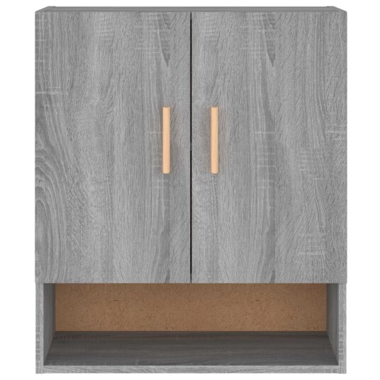 vidaXL Veggskap grå sonoma 60x31x70 cm konstruert tre