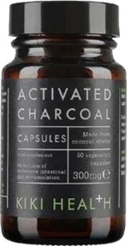 Kiki Health Activated Charcoal 300mg 50 kapsler