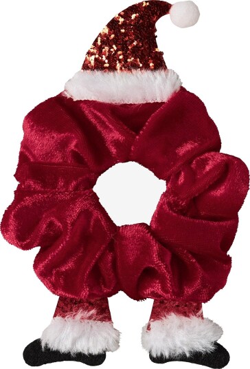name it Nmfrisanta Scrunchie - RED DAHLIA - One Size