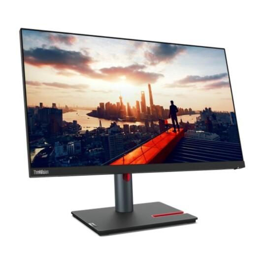 Lenovo Thinkvision P24h-30, 60,5 Cm (23.8"), 2560 X 1440 Piksler, Quad Hd, Led, 6 Ms, Svart