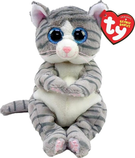 Ty Beanie Bellies - Mitzi Grey Tabby Cat 20cm