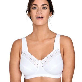Miss Mary Broderie Anglais Soft Bra BH Hvit E 100 Dame Miss Mary Broderie Anglais Soft Bra BH Hvit E 100 Dame