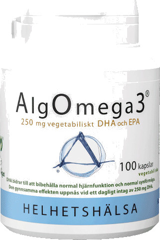 AlgOmega3®, 100 kapslar AlgOmega3®, 100 kapslar