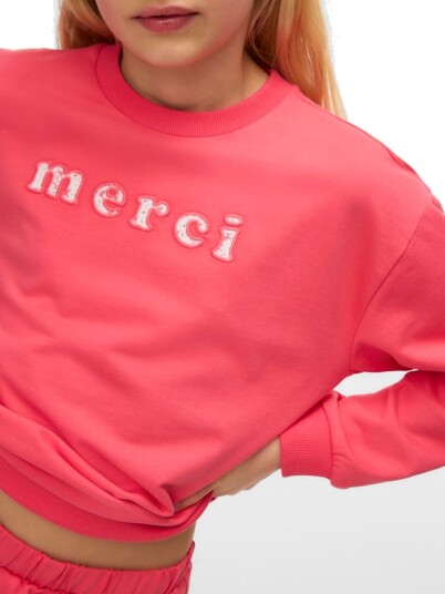 Vero Moda Girl Line Skjorte Regular Fit Coral Paradise Merci (122/128)