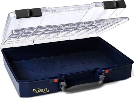Raaco CarryLite 80 5x10-0 DLU Sortimentboks 80 x 415 x 330 mm, dobbeltlokk, Garasjeinnredning & oppbevaring
