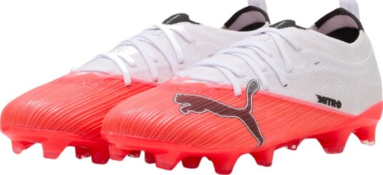PUMA Ultra Nitro 7 Ultimate Fg/ag The Arrival Ultra Red/PUMA Svart/PUMA White Barn størrelse 37 PUMA Ultra Nitro 7 Ultimate Fg/ag The Arrival Ultra Red/PUMA Svart/PUMA White Barn størrelse 37