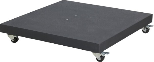 Platinum Sorrento parasollfot Svart 90 kg