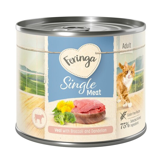 Feringa Single Meat Meny 6 X 200 G Kalv Feringa Single Meat Meny 6 X 200 G Kalv