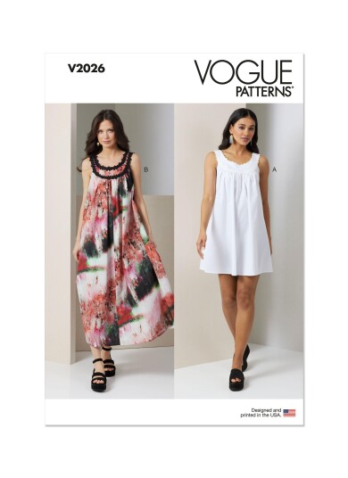 Vogue 2026 - Kjole H5 (6-8-10-12-14)
