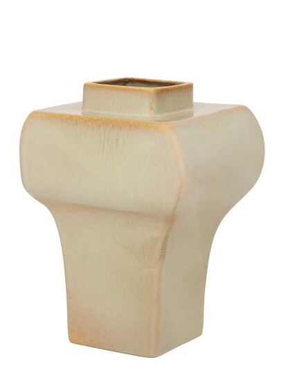 Urban Nature Culture Urban Nature Culture Vase Riva Beige H 28CM Urban Nature Culture Urban Nature Culture Vase Riva Beige H 28CM