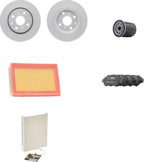 Servicepakke RIDEX PLUS 4682P24851P