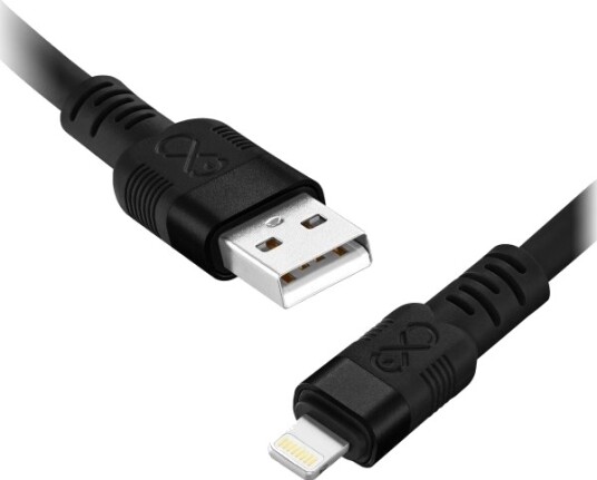 Orno Usb-Kabel Usb-A Til Lightning 0,9 M Svart Cabexcwhpligh0.9Dmix