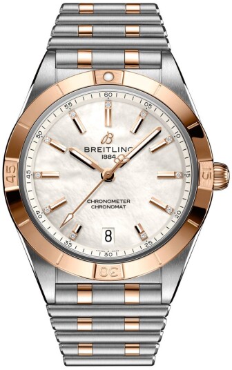 Breitling Dameklokke U10380101A2U1 Chronomat Automatic 36 Hvit/18 Breitling Dameklokke U10380101A2U1 Chronomat Automatic 36 Hvit/18