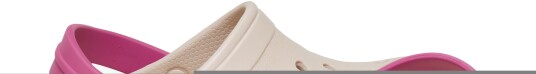 Crocs Crocband Chevron Band Tøfler Frappé/Quiet Rose 33 34