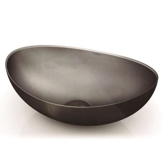 Bathco Begursa Toppmontert Servant 46x32x17 cm, uten overløp, Støpejern