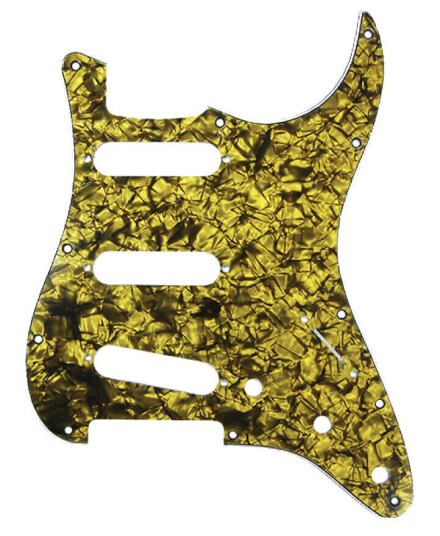 D'Andrea St-Style Sss Pickguard Gold Pearl D'Andrea St-Style Sss Pickguard Gold Pearl