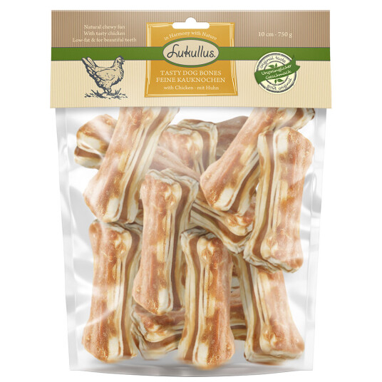 Lukullus Bigpacks Tyggebein 750 G Kylling 10 cm