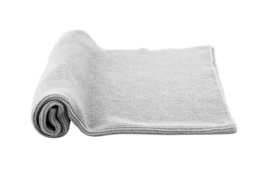 Cozy Pledd Grå 100% Ull