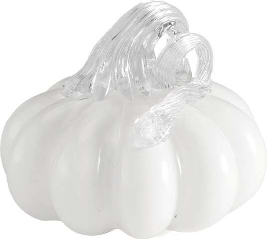 Cooee Design Pumpkin dekorasjon 8 cm White