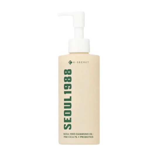 KSECRET SEOUL 1988 Cleansing Oil   Pine Cica 1% + Probiotics   200 ml