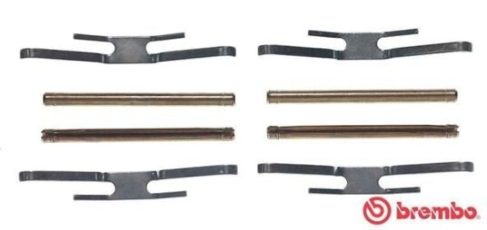 Tilbehørsett, skivebremse belegg BREMBO A 02 293 Tilbehørsett, skivebremse belegg BREMBO A 02 293