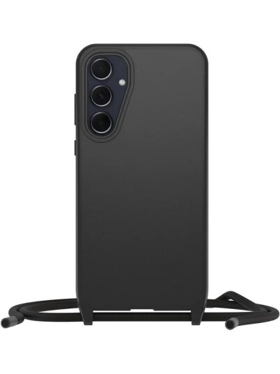 Otterbox React Series - Baksidedeksel For Mobiltelefon - Halskjede - Svart - For Samsung Galaxy A35