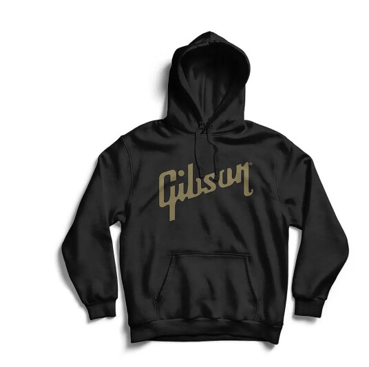 Gibson S&A Logo Hoodie Black Large