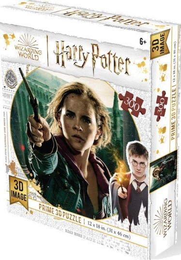 Harry Potter Hermione Granger 300pc 18x12 in 3D Lenticular Puzzle