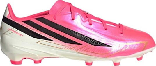 Adidas F50 Hyperfast League FG Junior Solar Turbo/Core Black/Gold Metallic 36 2/3