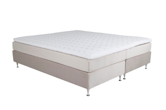 Venture Design Tällberg kontinental seng Beige fløyel 180 cm Fast Beige Venture Design Tällberg kontinental seng Beige fløyel 180 cm Fast Beige