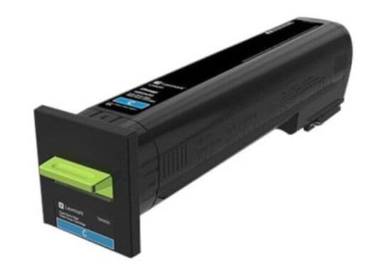 Lexmark CS820 TONER CARTRIDGE CYAN - Laser toner Blå