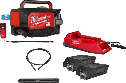 Milwaukee Betongvibrator Mxf Cvbckit-602 Med Batteri Og Lader
