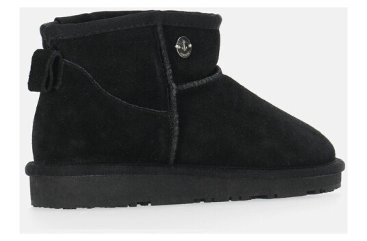 Seaside Montana Winter Boot Low W BLACK 38 Bestselger
