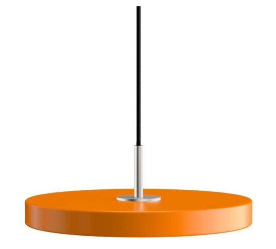 UMAGE - Asteria Mini Pendel Orange/Steel Top