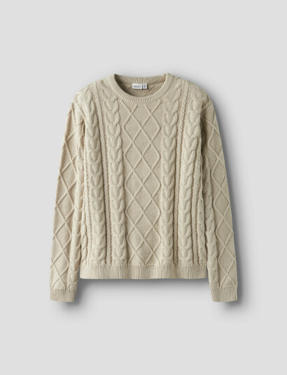 name it Nkmlyle Ls Knit - Cream - 116