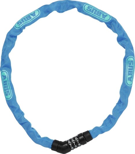 Abus Kjettinglås 4804 Combo Blue 75 cm Abus Kjettinglås 4804 Combo Blue 75 cm