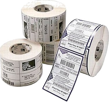 Zebra Polyo 3100T - Polyolefin - Skinnende - Permanent Gummiklæbemiddel - Hvit - 152 X 102 Mm 5728 Rulle(R) (4 Rulle(R) X 1432) Etiketter